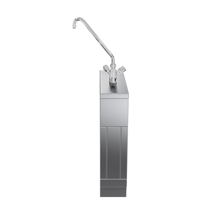 Thermaline Water Riser Electrolux thermaline 80 - Water mixing tap with knobs, 1 Side - H=800 ...